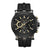 Police Gents Taman IP Black Leather Strap