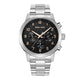 Police Gents Raho Black Dial 3 Hands, Multifunction Watch