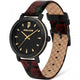 Police Ladies Ponta Black Leather Strap